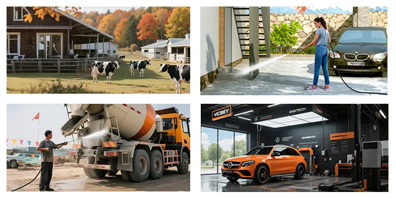 Commercial High-Pressure Washer Application Scenarios