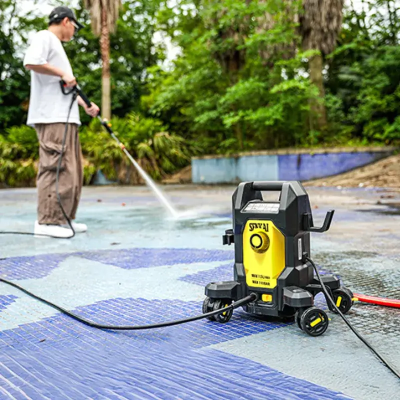 4-Wheel Electric Pressure Washer