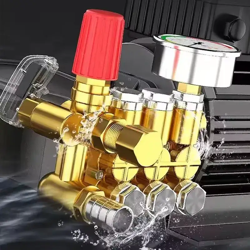 Industrial grade three cylinder plunger pump