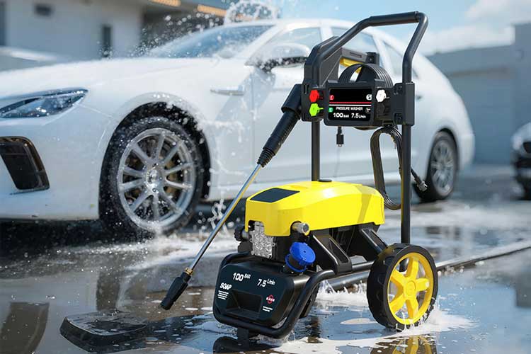Precautions for Using a High-Pressure Washer