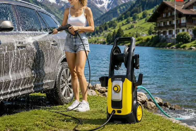 series motor high pressure washer