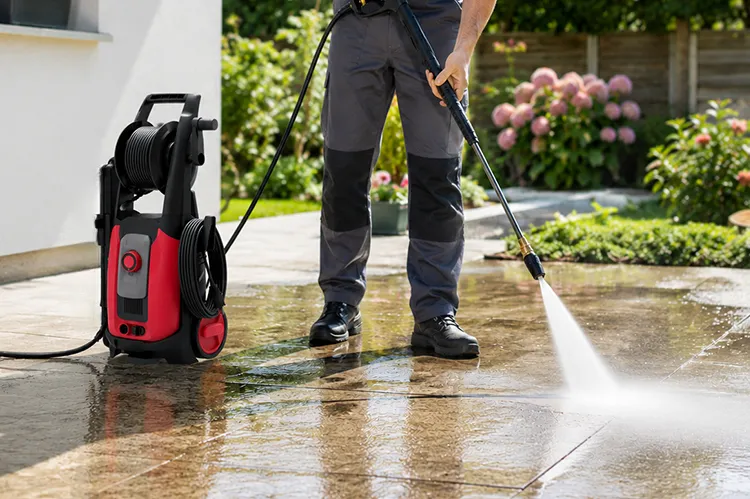 Electric High-Pressure Washers for Road Cleaning