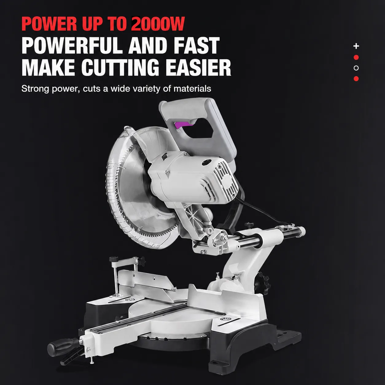 2000W miter saw