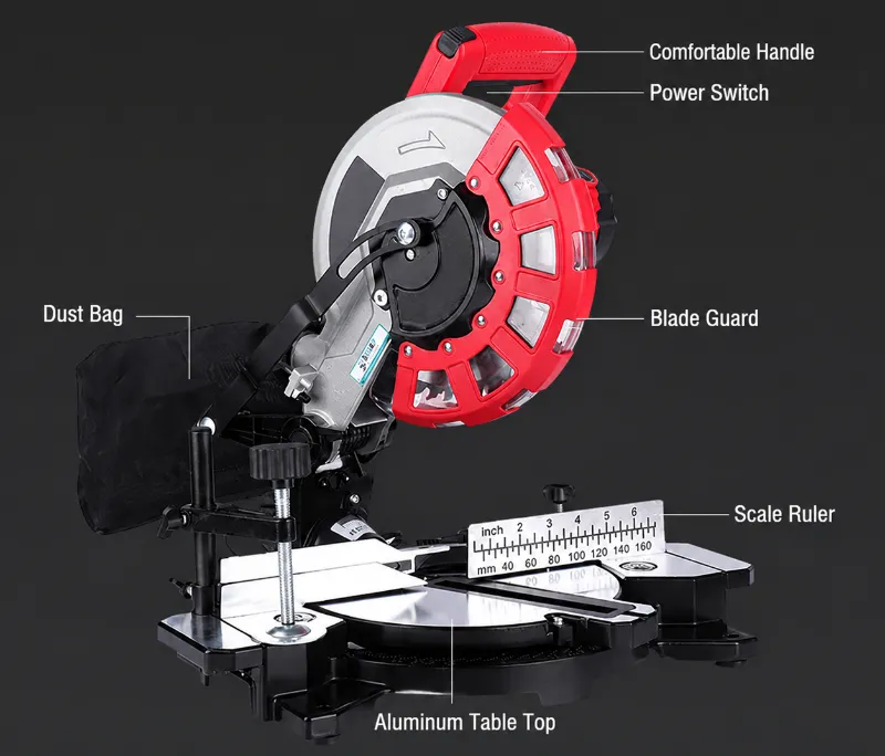 Electric miter saw structure